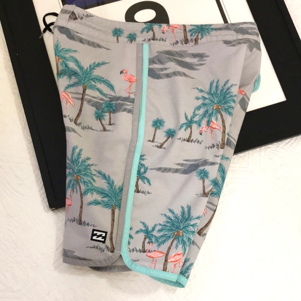 Billabong Pink Flamingo Board Shorts